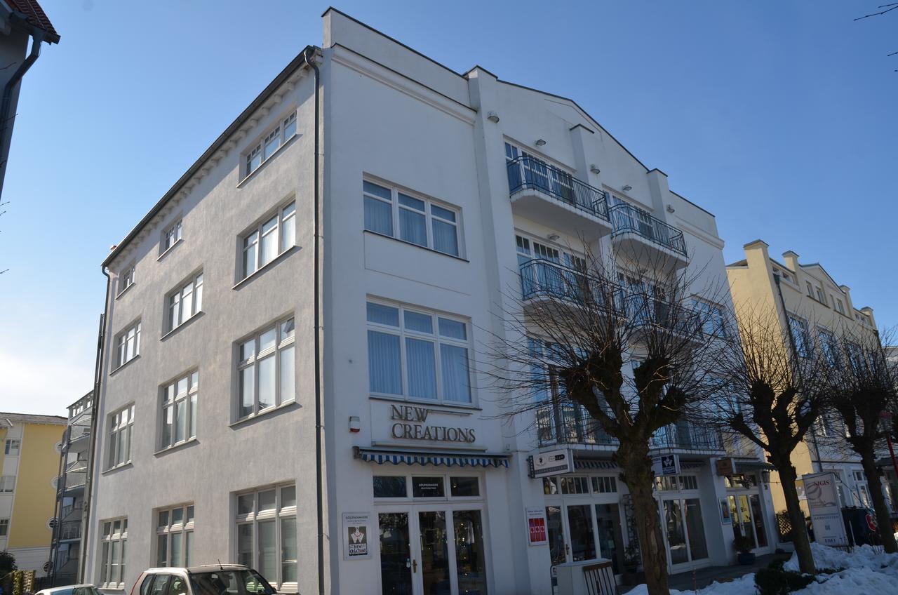 Apartmenthaus Jahreszeiten - Meerblick-Fewo 28 Binz Exterior foto